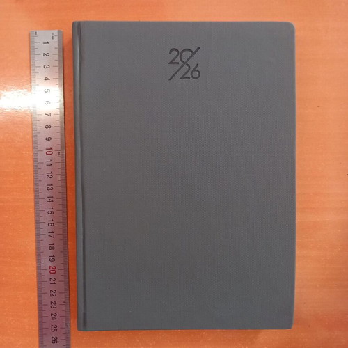 2026 hardcover diary new, gray