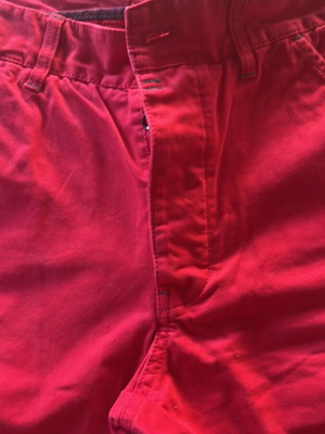 Βερμούδα κόκκινη καλοκαιρινή Jack&Jones μέγεθος L σαν καινούργια