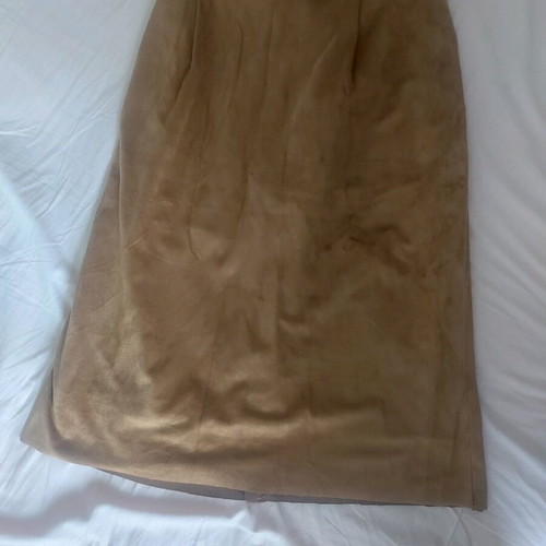 Castor skirt handmade like new, brown, sizes S and M