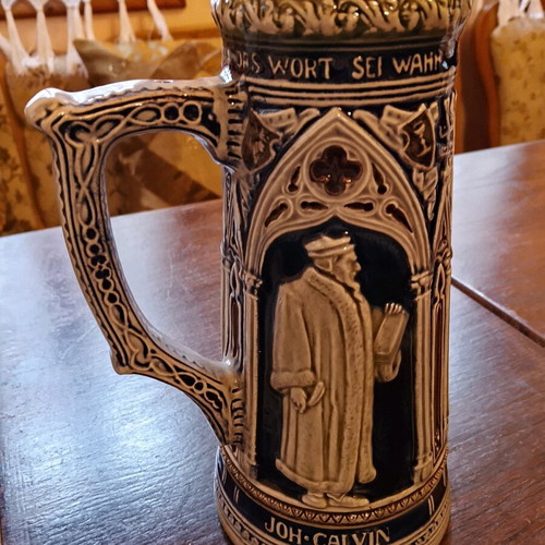 Dümler and Breiden collectible beer glass 1000ml 25 cm used