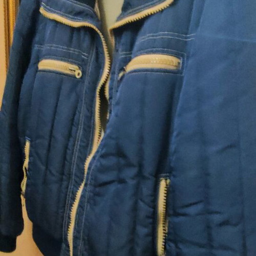 Diesel bomber jacket used, size Large, blue