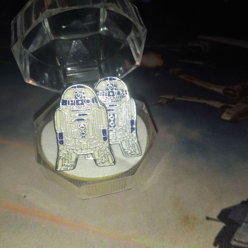 Star Wars R2-D2 collectible cufflinks new