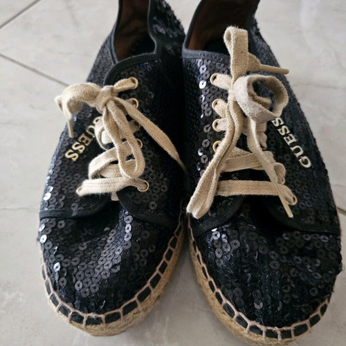 Guess espadrilles like new, black, size 38