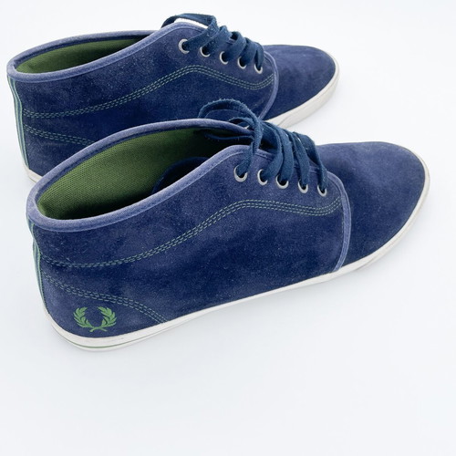 Fred Perry Carbon Blue shoes used, size 44
