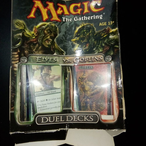Magic The Gathering Duel Decks Elves vs Goblins cards used