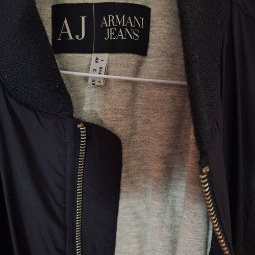 Armani Jeans women's bomber jacket, dark blue