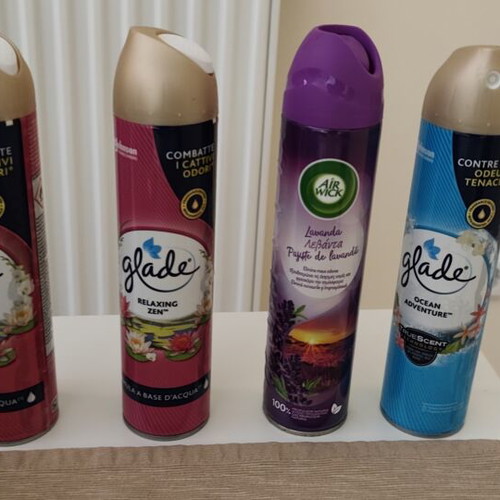 Room spray aerosols 300ml by Glade and Air Wick new