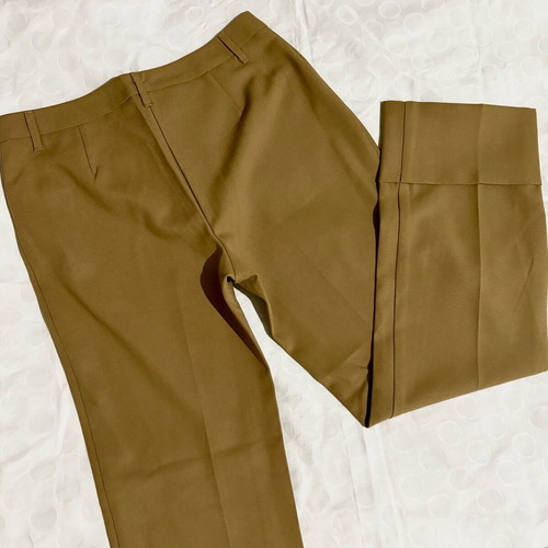Vintage high-waisted pants camel color size M like new