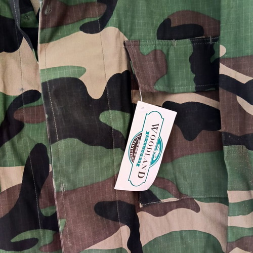 Woodland jacket with removable lining, new, set with pants and shirt