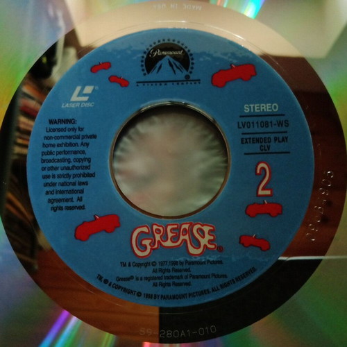 Grease LaserDisc like new