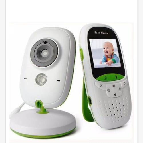 Wireless baby monitor with camera, 2'' screen and lullabies new