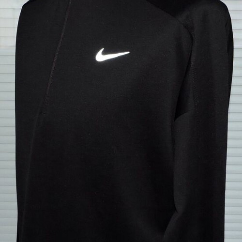 Nike men's black long sleeve running shirt XL like new