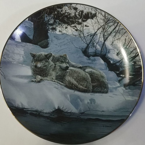 Bradex decorative plate "The Good Place" Terry Isaac 1996 new