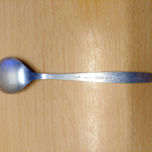Iran Air spoon used, vintage