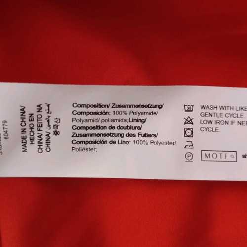 Shein midi dress red like new with tulle and crystals