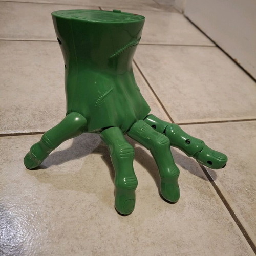 Plastic hand used, decorative