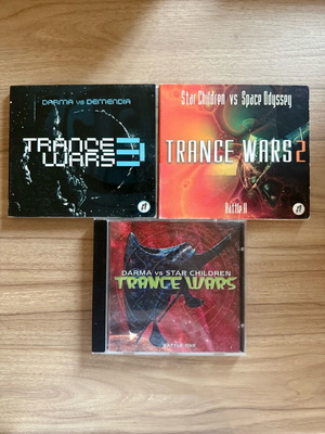 Trance Wars συλλογή CD σαν καινούργιο, ελληνικό psytrance 2000s