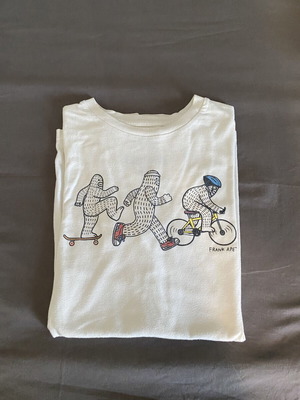 Gap kids' t-shirt used, size XS, white, age 14