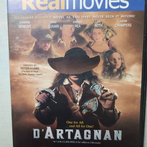 The Musketeer (D'Artagnan) DVD used, subtitles, action adventure