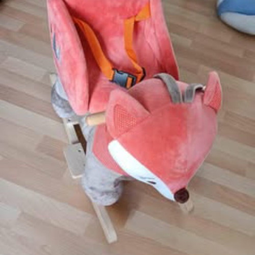 Rocking fox like new, suitable for children up to 1.5 years old