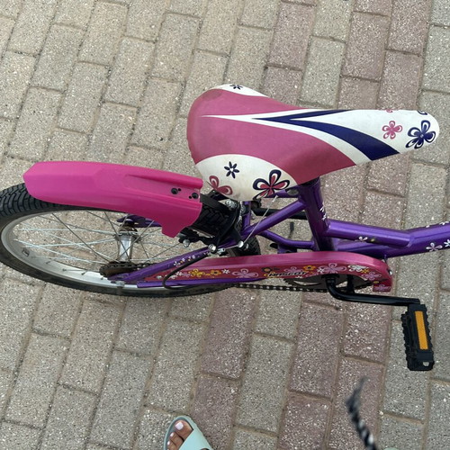 Style Mascot 20” kids bicycle used, pink-purple