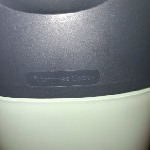 Tommee Tippee Twist and Click Diaper Disposal Bin blue used