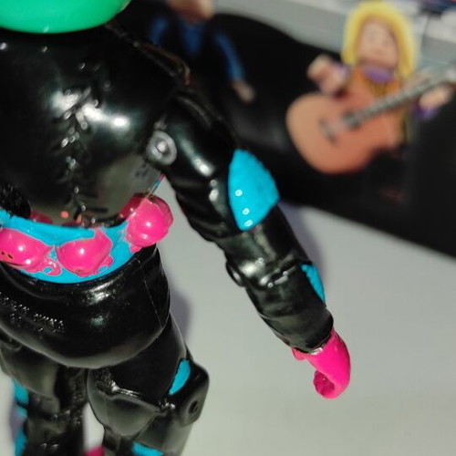 G.I.JOE TARGAT (v1) 1989 figure used with equipment