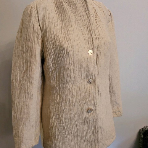 Valentino women's blazer used, cream, size small