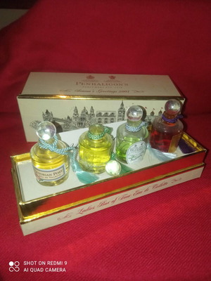 Σετ μινιατούρες Penhaligon's London Season's Greetings 2001 μεταχειρισμένο, vintage