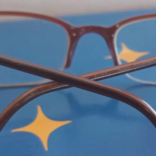 Vogue eyeglass frame like new, purple