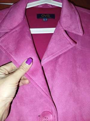 Ovs Fashion pink outerwear like new, spring jacket