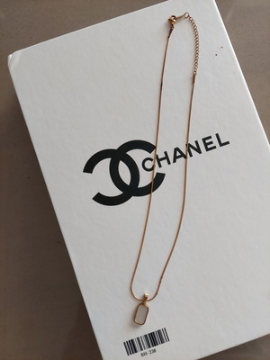 Κολιέ Abundance jewellery μεταχειρισμένο, χρυσό 18 καρατίων με μάρμαρο