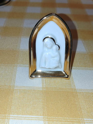 Limoges Castel France porcelain decoration, like new, 7 cm