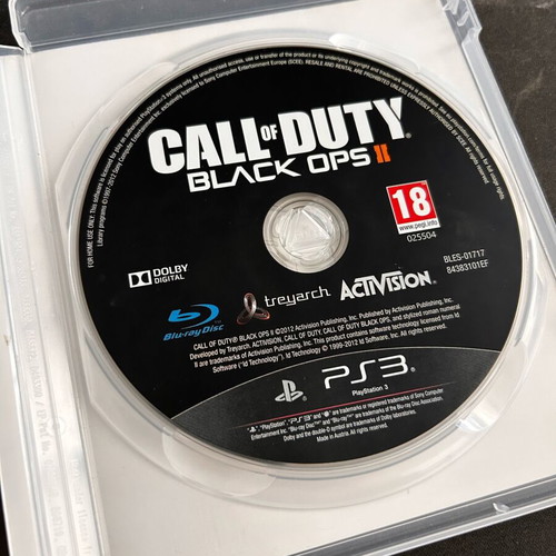 Call of Duty Black Ops 2 PS3 game used, complete