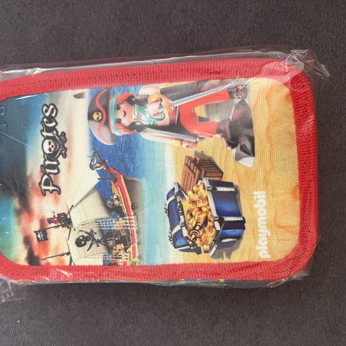 Paxos Playmobil pencil case new, unused