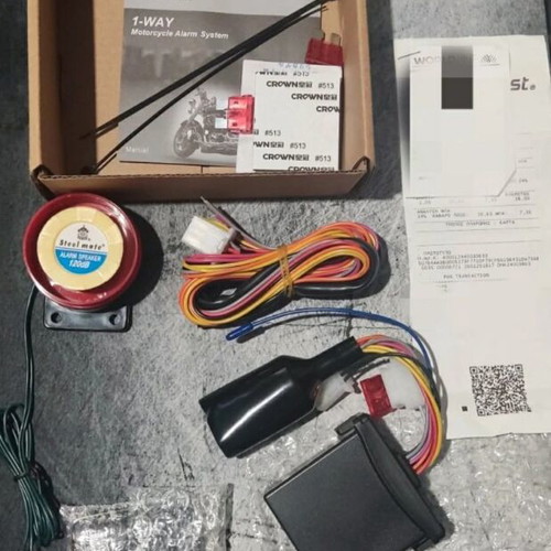 Steelmate 886 E Series motorcycle alarm new