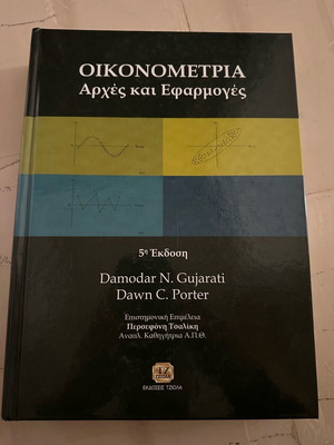 Econometrics Principles and Applications 5th Edition like new