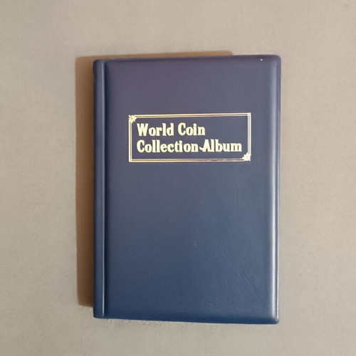 Album of 120 collectible coins from 7 countries