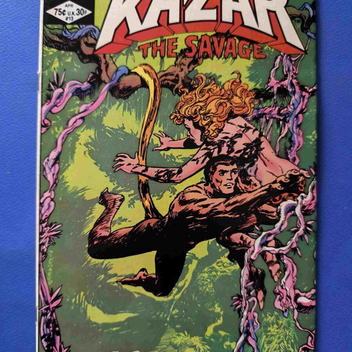 Kazar Ka-zar the Savage 13 used comic in English