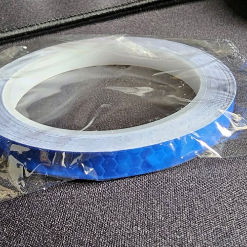 Reflective sticker blue new