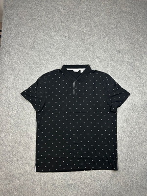 Calvin Klein CK Logo Polo shirt used, black, XL