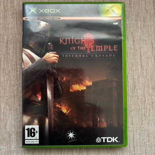 Knights of the Temple Infernal Crusade Xbox Original used, German complete