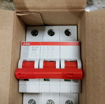 ABB Triple Pole Switch 40A new
