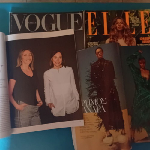 Fashion magazines like new, pack of 4, 2019 issues
