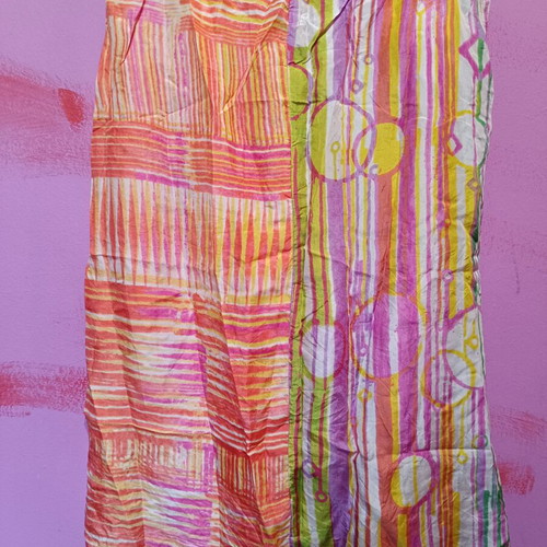 Nolita asymmetrical skirt size M made in Italy like new, multicolor