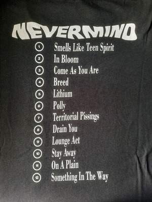 H&M Nirvana T-Shirt Large like new, comfortable fit