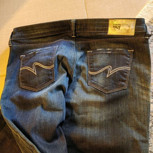 Staff Jeans&Co Blue Jeans New, Low Waist, Straight Fit