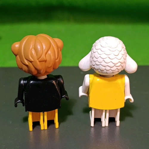 Lego Fabuland vintage 80s figures Lion and Sheep used