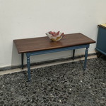 Coffee table used, dimensions 1.12x45x48 m