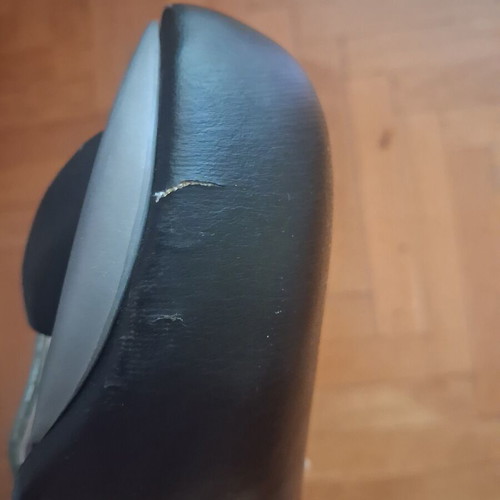 Bicycle saddle, used with minor wear